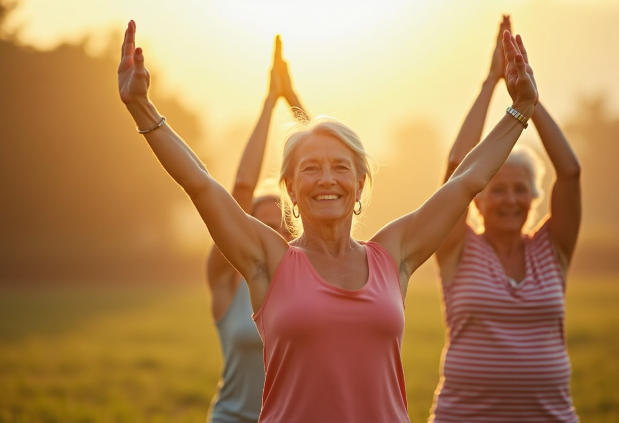 Професійний інструктор демонструє правильну техніку виконання асани